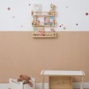Ver imagem 5 de Kit 4 Prateleiras Livros Infantil Montessori em Madeira Pinus | Organização e Decoração de Quarto