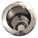 Ver imagem 4 de Cesto Lixeira em Aço Inox com Aro Cozinha Banheiro 5 Litros