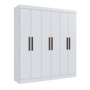 Ver imagem 3 de Guarda-Roupa New Xangai 6 Portas 2 Gavetas Internas Branco