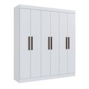 Ver imagem 3 de Guarda-roupa New Xangai 6 Portas 2 Gavetas Internas