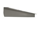 Ver imagem 2 de Acabamento em L p/Painel Ripado PVC 3,00x0,25x0,14 Cinza Bariri