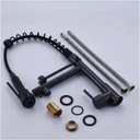 Ver imagem 5 de Torneira Gourmet Monocomando Cozinha Dois Jatos Misturador Agua Quente Aerador Bancada Pia Mesa Luxo