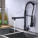 Ver imagem 4 de Torneira Gourmet Monocomando Cozinha Dois Jatos Misturador Agua Quente Aerador Bancada Pia Mesa Luxo