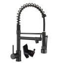 Ver imagem 1 de Torneira Gourmet Monocomando Cozinha Dois Jatos Misturador Agua Quente Aerador Bancada Pia Mesa Luxo