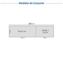 Ver imagem 5 de Cozinha Compacta Planejada 2 Peças 2 Balcões Soho CabeCasa MadeiraOriginals Branco