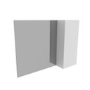 Ver mais imagens de Conjunto de Banheiro com Gabinete Suspenso 2 Gavetas 60cm e Espelheira 80cm Branco