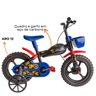 Bicicleta Infantil 3 a 5 Anos Aro 12 Menina Menino Motobike - 3