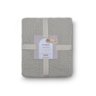 Manta Decorativa para Sofá Tricot Golden 1,60m X 2,20m 100% Algodão Prata - 3