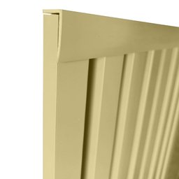 Acabamento em L para Painel Ripado Pvc 3,00x0,25x0,14 - 5