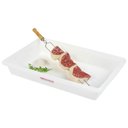 Ver imagem 2 de Bandeja Plástica Branca Grande Retangular 14L Sanremo Casar