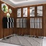 3 Arara De Ferro Estilo Expositor Nova Decor Arara para roupas - 3