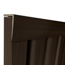 Ver imagem 5 de Acabamento em L p/Painel Ripado PVC 3,00x0,25x0,14 Mogno Bariri