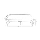 Ver imagem 2 de Suporte C/ Prateleira Para Monitor Natural Em Mdf