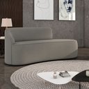 Ver imagem 2 de Sofá 2 Lugares Orgânico 140 Cm Morgan Suede L01 - D’Rossi