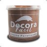 Cimento Queimado com Efeito Perolizado Decora Fácil 1kg - Gold Rosé - 1