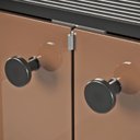 Ver imagem 5 de Gabinete para Banheiro 42 Cm Fenix Nero