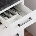 Ver imagem 5 de Gabinete para Cozinha em Aço Atena - Pia 120cm Branco