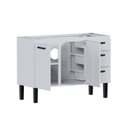 Ver imagem 6 de Gabinete para Cozinha em Aço Atena - Pia 120cm Branco