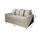 Ver imagem 5 de Sofá Cama Tropical Casal 165cm X 80cm