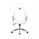 Ver imagem 3 de Kit 2 Cadeiras de Escritório Presidente Giratória com Apoia Cabeça Office Lisboa