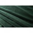 Ver imagem 5 de Cabeceira Casal Curva Luxo 140x60 Veludo Verde - Tachas Fumê