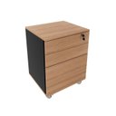 Ver imagem 5 de Escrivaninha Mesa Escritório em L 136x135cm com Gaveteiro 3 Gavetas com Chave