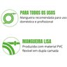 Suporte Enrolador + Mangueira Jardim 1/2" com 30m + Esguicho com Jato Regulável + Engates Rápido + B - 8