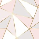 Ver imagem 4 de Papel de Parede Adesivo Zara Tons de Rose Gold Rolo 5m