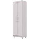 Ver imagem 2 de Armário Multiuso 2 Portas 60cm Hebrom V01 Branco - Lyam Decor