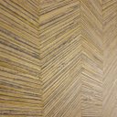 Ver imagem 3 de Papel de Parede Estampado Chevron Bege e Dourado+ Cola Inclusa- Vinilico Lavável