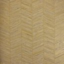 Ver imagem 1 de Papel de Parede Estampado Chevron Bege e Dourado+ Cola Inclusa- Vinilico Lavável