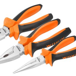 Conjunto de 3 Alicates de Aço Wokin Tools - 1