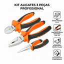 Ver imagem 3 de Conjunto de 3 Alicates de Aço Wokin Tools
