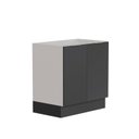 Ver imagem 6 de Balcão 2 Portas 80cm sem Tampo com Rodapé Puxador 150mm Ipanema CabeCasa MadeiraOriginals