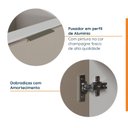 Ver imagem 4 de Balcão 2 Portas 80cm sem Tampo com Rodapé Puxador 150mm Ipanema CabeCasa MadeiraOriginals