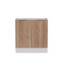 Ver imagem 7 de Balcão Planejado 2 Portas 80cm sem Tampo com Rodapé Puxador 150mm Ipanema CabeCasa MadeiraOriginals Madeiraoriginal