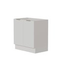 Ver mais imagens de Balcão 2 Portas 80cm sem Tampo com Rodapé Puxador 150mm Ipanema CabeCasa MadeiraOriginals