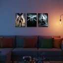 Ver imagem 3 de Kit 3 Placas MDF Geek Gamer Setup Parede A4 Moderna Moderna