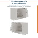 Ver imagem 3 de Balcão Pia 120cm sem Tampo com Rodapé Puxador 150mm Ipanema CabeCasa MadeiraOriginals