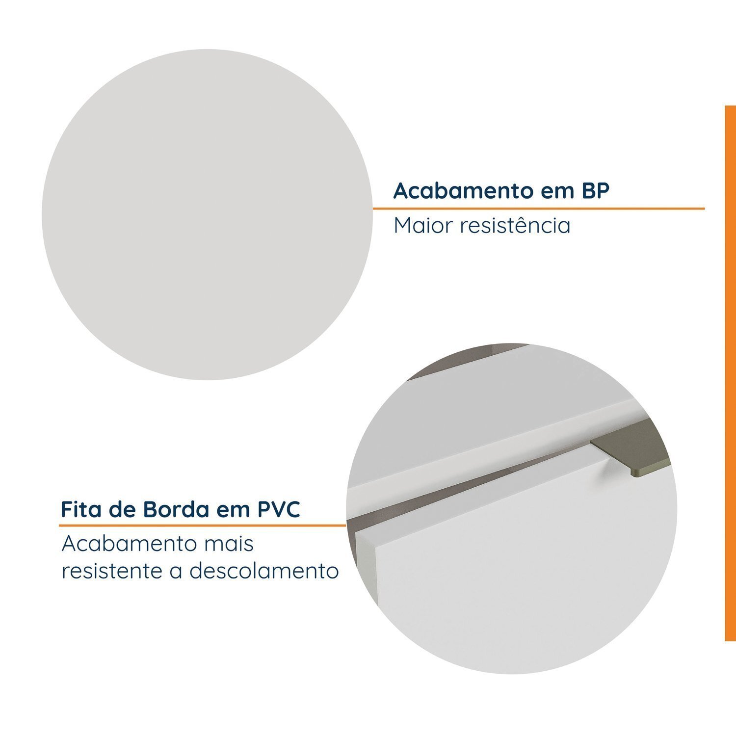 Balcão Pia 120cm sem Tampo com Rodapé Puxador 150mm Ipanema CabeCasa MadeiraMadeira - 4