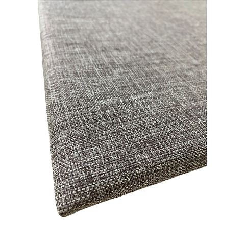 Bloco Estofado Adesivo Não É Segredo Linho Marrom Claro 40l X 30a