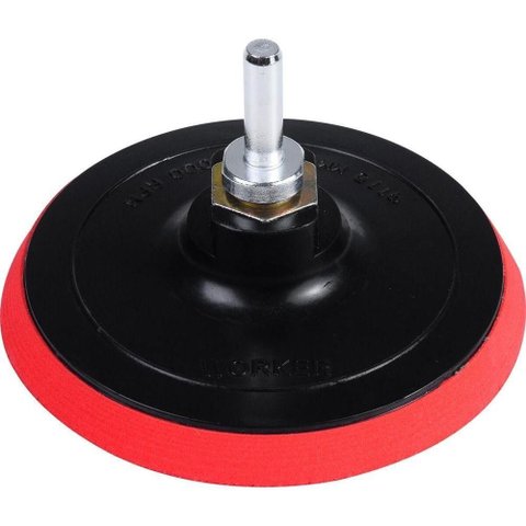 Suporte para Disco de Lixa 5 Polegadas M14 12000 Rpm com Velcro Worker