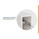 Ver imagem 3 de Balcão Toalheiro Planejado 15cm sem Tampo e com Rodapé Ipanema CabeCasa MadeiraOriginals Branco