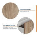 Ver imagem 4 de Balcão 2 Gavetões, Gaveta Auxiliar, Tampo, Rodapé e Puxador 150cm Ipanema CabeCasa MadeiraOriginals