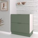 Ver imagem 1 de Balcão 2 Gavetões, Gaveta Auxiliar, Tampo, Rodapé e Puxador 150cm Ipanema CabeCasa MadeiraOriginals