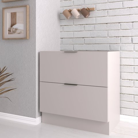 Balcão 2 Gavetões, Gaveta Auxiliar, Tampo, Rodapé e Puxador 150cm Ipanema CabeCasa MadeiraOriginals