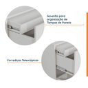 Ver imagem 6 de Balcão Planejado 2 Gavetões e 1 Gaveta Auxiliar sem Tampo 150cm Ipanema CabeCasa MadeiraOriginals Branco