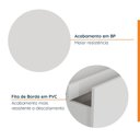 Ver imagem 4 de Balcão Planejado 2 Gavetões e 1 Gaveta Auxiliar sem Tampo 150cm Ipanema CabeCasa MadeiraOriginals Branco