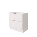 Ver mais imagens de Balcão Planejado 2 Gavetões e 1 Gaveta Auxiliar sem Tampo 150cm Ipanema CabeCasa MadeiraOriginals Branco