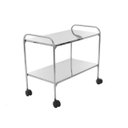 Ver imagem 3 de Mesa Auxiliar 40 X 60 X 80 em Aço Inox com Rodízios